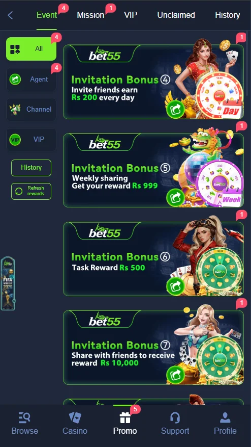 Bet55 Game Download